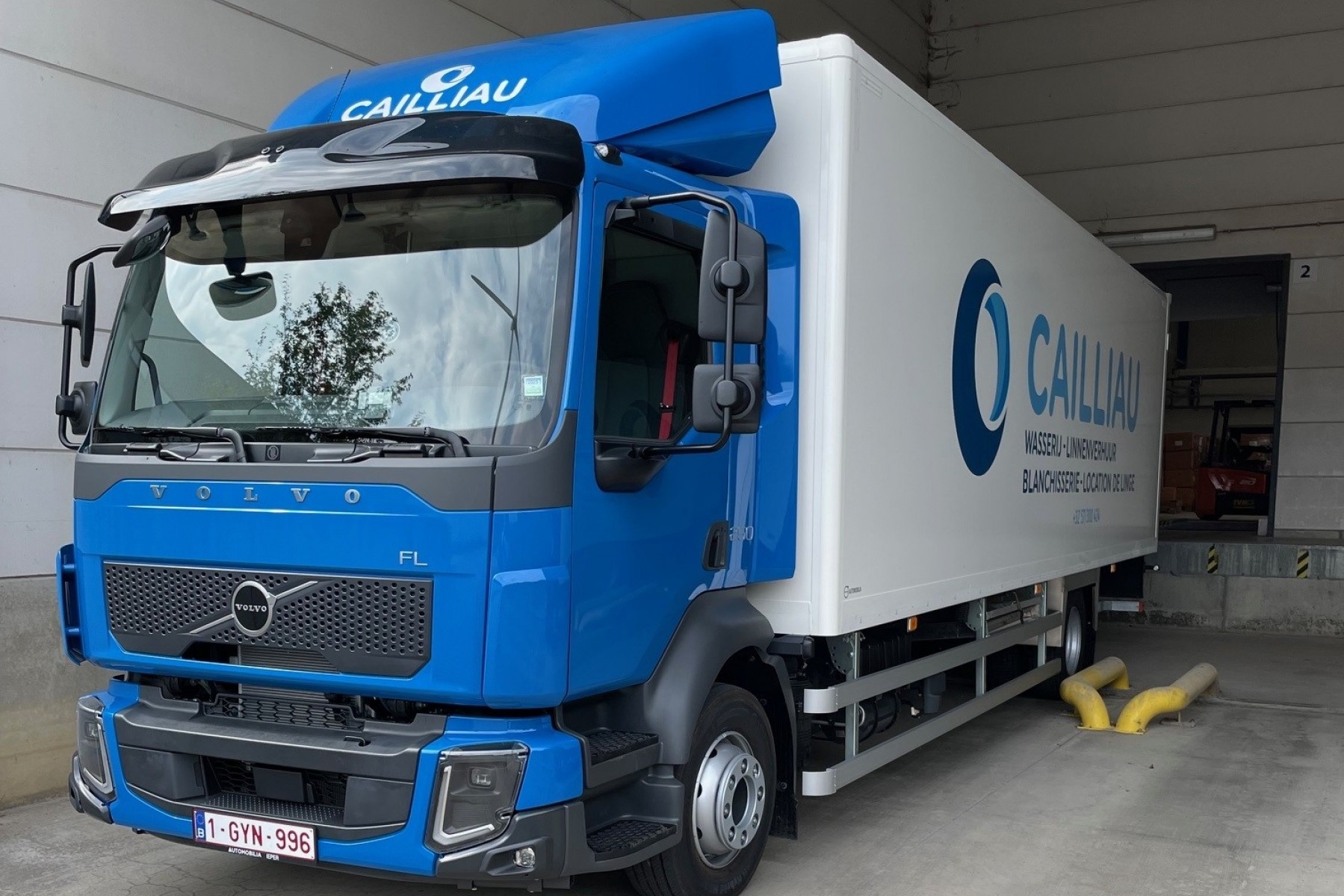 Onze gloednieuwe, superveilige vrachtwagen al gespot!